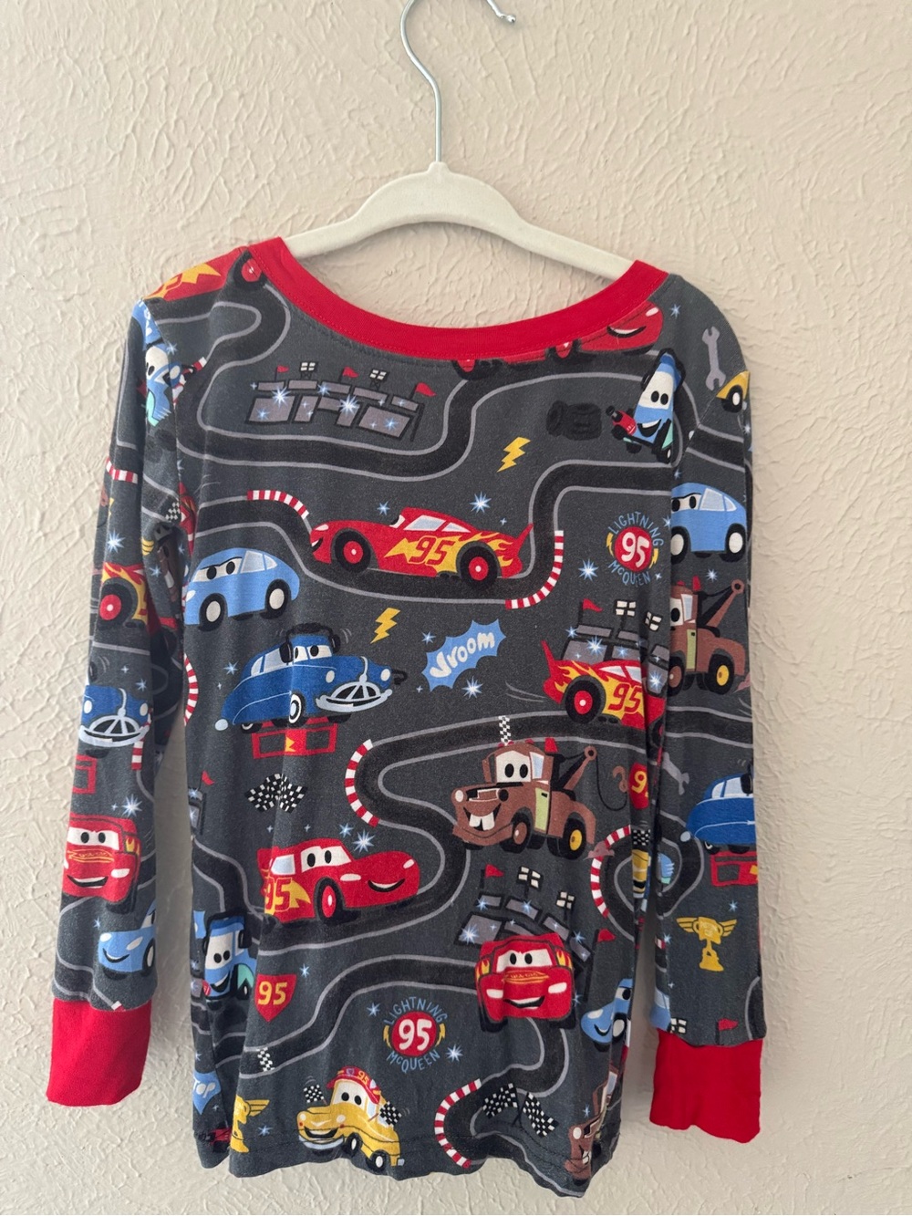 Disney Pixar Cars Lightning McQueen Pajama Set – 3T